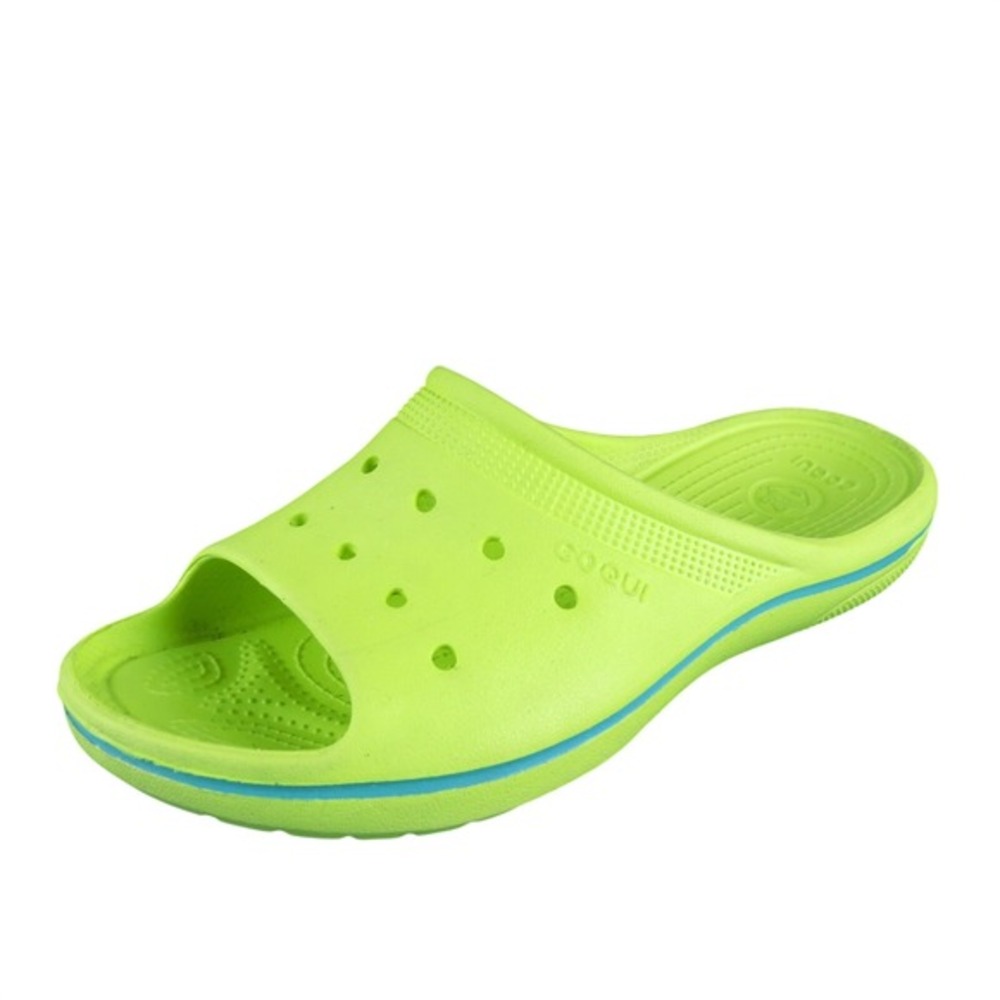 Coqui Women 39 Bright Yellow EVA Slip On Slides Comfort Water Sandal Lightweight